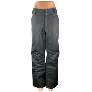 NEW Arctix Black Straight Insulated Waterproof Winter Essential Ski Snow Pants L